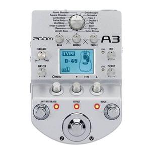 Zoom A3 Acoustic Guitar Preamp and Effects Processor
